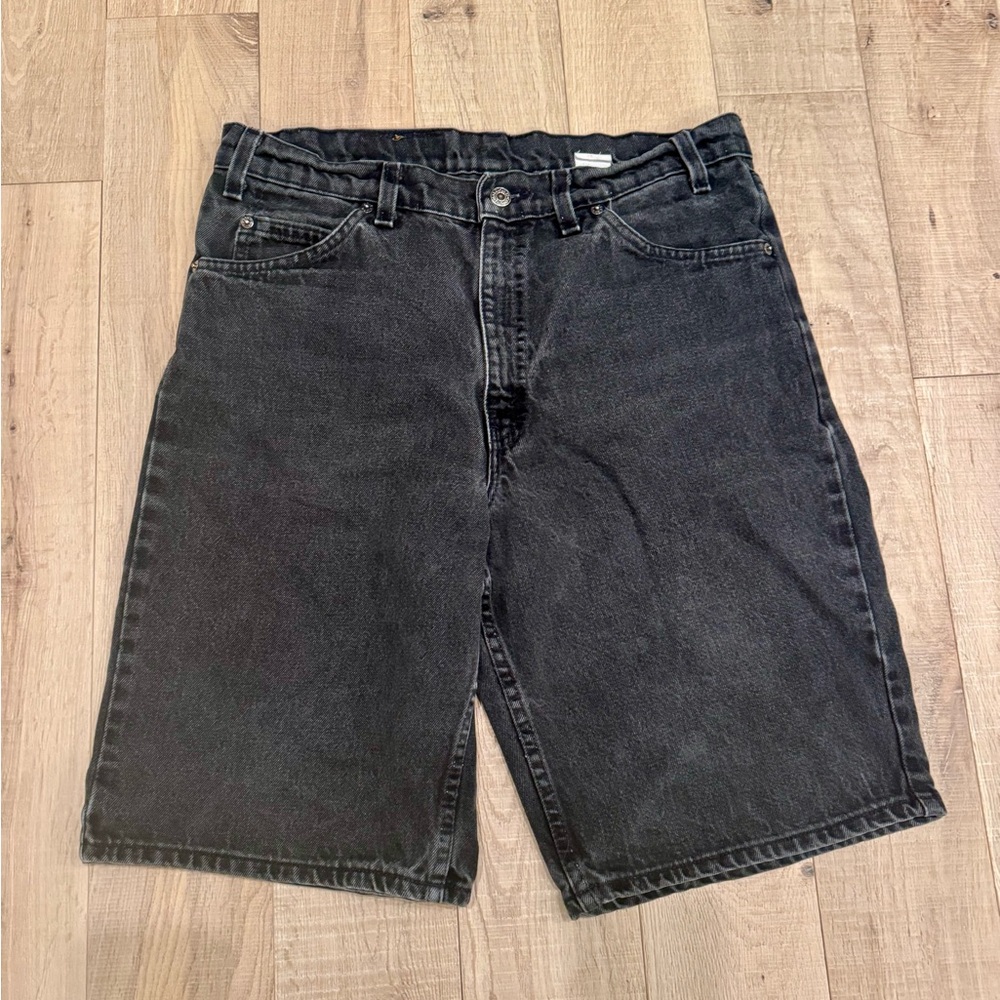 Orange Tag Levi Shorts